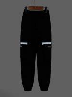 Pocket Long Black Boys Clothing 6673