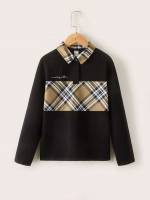 Tartan Regular Long Sleeve Regular Fit Boys Clothing 1188