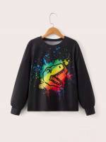 Regular Round Neck Regular Fit Long Sleeve Boys T-Shirts 1783