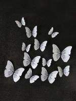 Black  Butterfly Stickers 5889