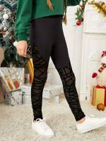   Black Girls Leggings 9127