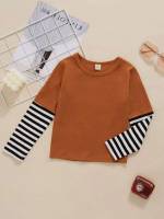 Casual Round Neck Regular Girls Clothing 7756