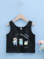  Casual Round Neck Letter Girls Clothing 3974