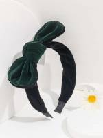  Colorblock Bow Headbands 2514