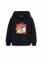 Long Sleeve Cartoon Regular Girls Clothing 1468