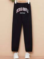 Letter Black  Girls Clothing 5200