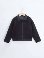 Long Sleeve Casual Regular Collar Kids Clothing 827