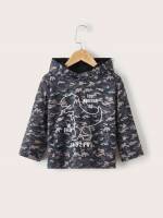 Regular Casual Long Sleeve Regular Fit Toddler Boy Sweatshirts 828