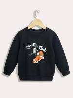  Casual Round Neck Regular Fit Toddler Boy Sweatshirts 6352