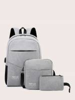   Black Men Bag Sets 8105