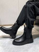  Black Men Boots 3770