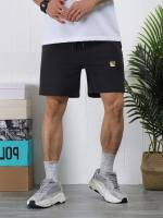  Regular Fit Drawstring Men Shorts 3064