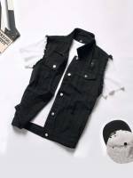 Casual Regular Fit Black Regular Men Denim 3363