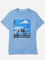 Car Regular Fit Round Neck Men T-Shirts  Tanks 20