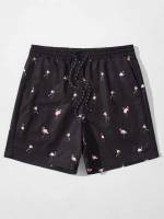  Black Vacation Men Shorts 3214