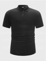  Polo Basics Black Men Tops 179