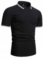 Short Sleeve  Regular Men Tops 1801