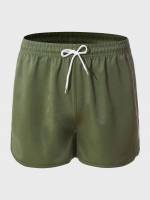   Black Men Sports Shorts 3148