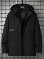  Regular Fit Casual Hooded Men Winter Coats 242