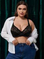  Romantic Black Plus Size Bras  Bralettes 32