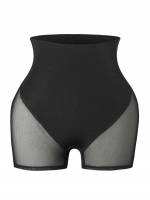  Black Plain Plus Size Corsets  Shapewear 5860