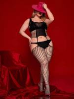 Black Sexy  Plus Size Sexy Lingerie 2326