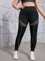  Long  Plus Size Sports Leggings  Pants 1731