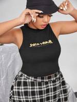  Crop Black Women Plus Clothing 9129