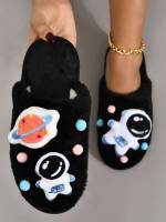  Black Cartoon Shoes 3865