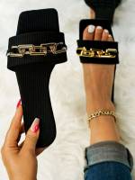  Black Women Sandals 7609