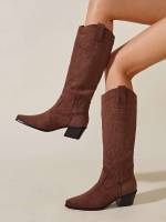  Plain Women Boots 1724