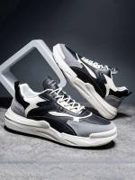  Lace Up Black Men Sneakers 1846