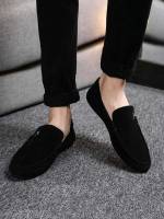  Black  Men Loafers 6880