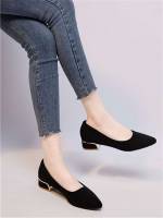 Black Elegant  Shoes 5490