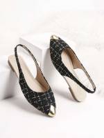 Plaid  Women Shoes 4849