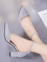  Plain Elegant Women Shoes 4987