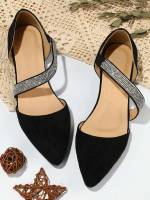  Black  Women Flats 7898