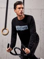  Sporty Men Active Tops 3427