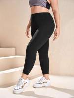 Plain Black Skinny Sports 6019