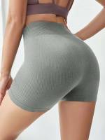 Plain Skinny Women Active Bottoms 5832