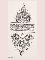  Black Temporary Tattoos 1302