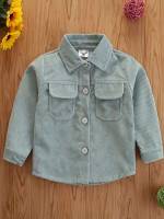  Long Sleeve Regular Fit Toddler Boy Coats 3398