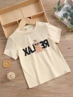  Regular Fit Casual Regular Toddler Boy T-Shirts 1559