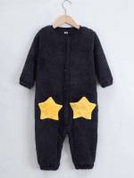 Cute Round Neck Geometric Boys Loungewear 1365