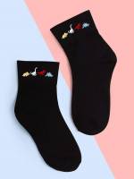  Black Women Socks 8480