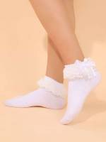   Plain Women Socks  Hosiery 818