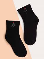  Black Women Socks  Hosiery 2671