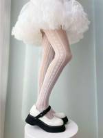  Plain Women Socks  Hosiery 1298