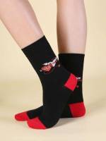  Black  Men Socks 6800