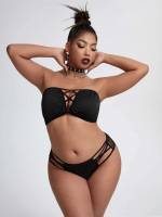  Black Women Plus Intimates 6888